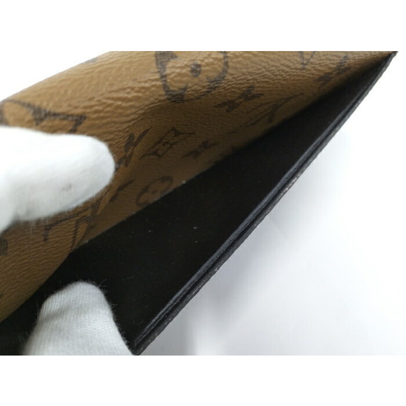 Louis Vuitton Monogram Reverse Portefeuille Emily Bifold Long Wallet - Picture 7 of 9
